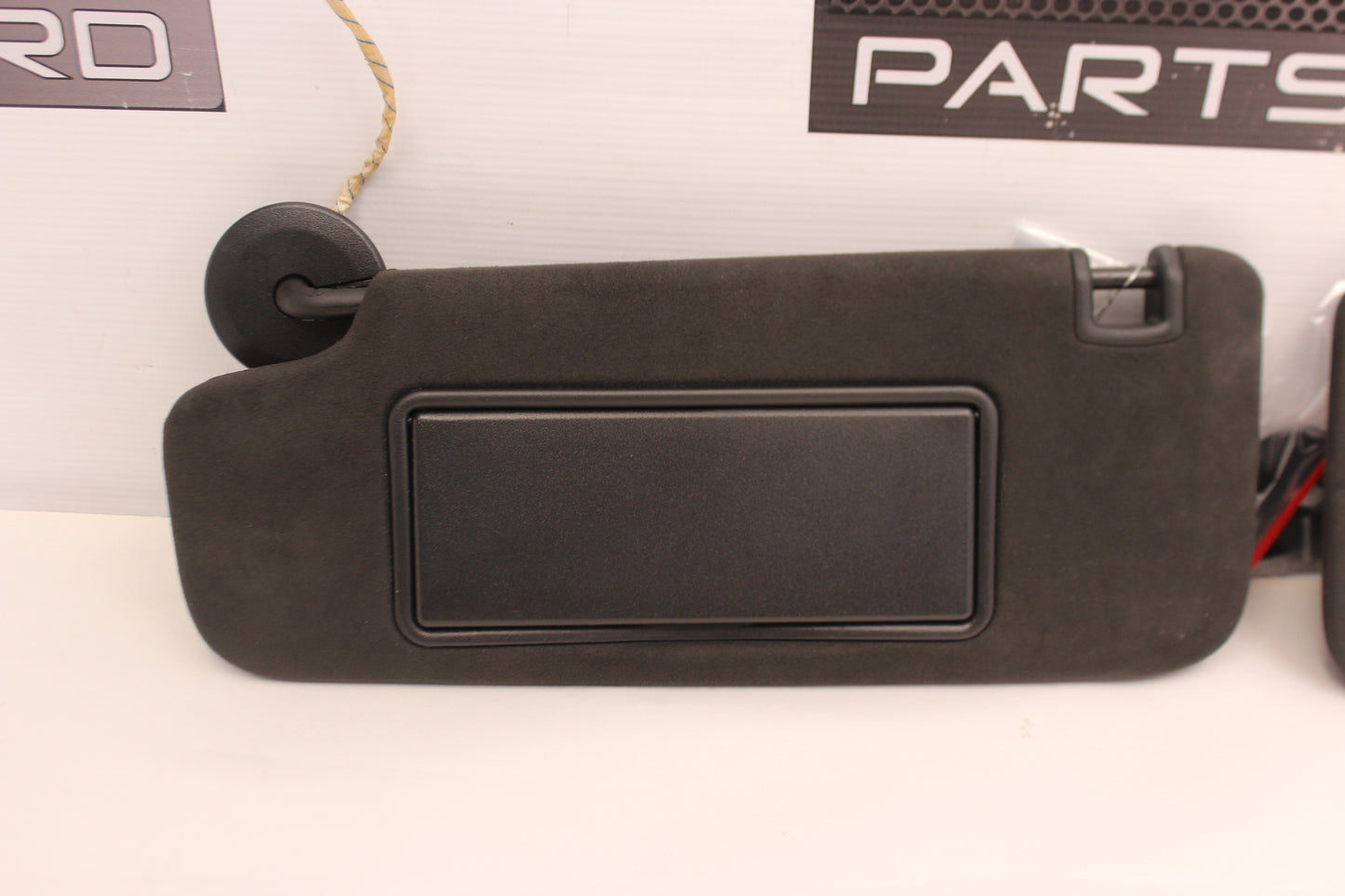 2016 Cadillac CTS-V RH & LH Sun Visor Sunvisor Set Black Suede OEM - Day's Parts Yard