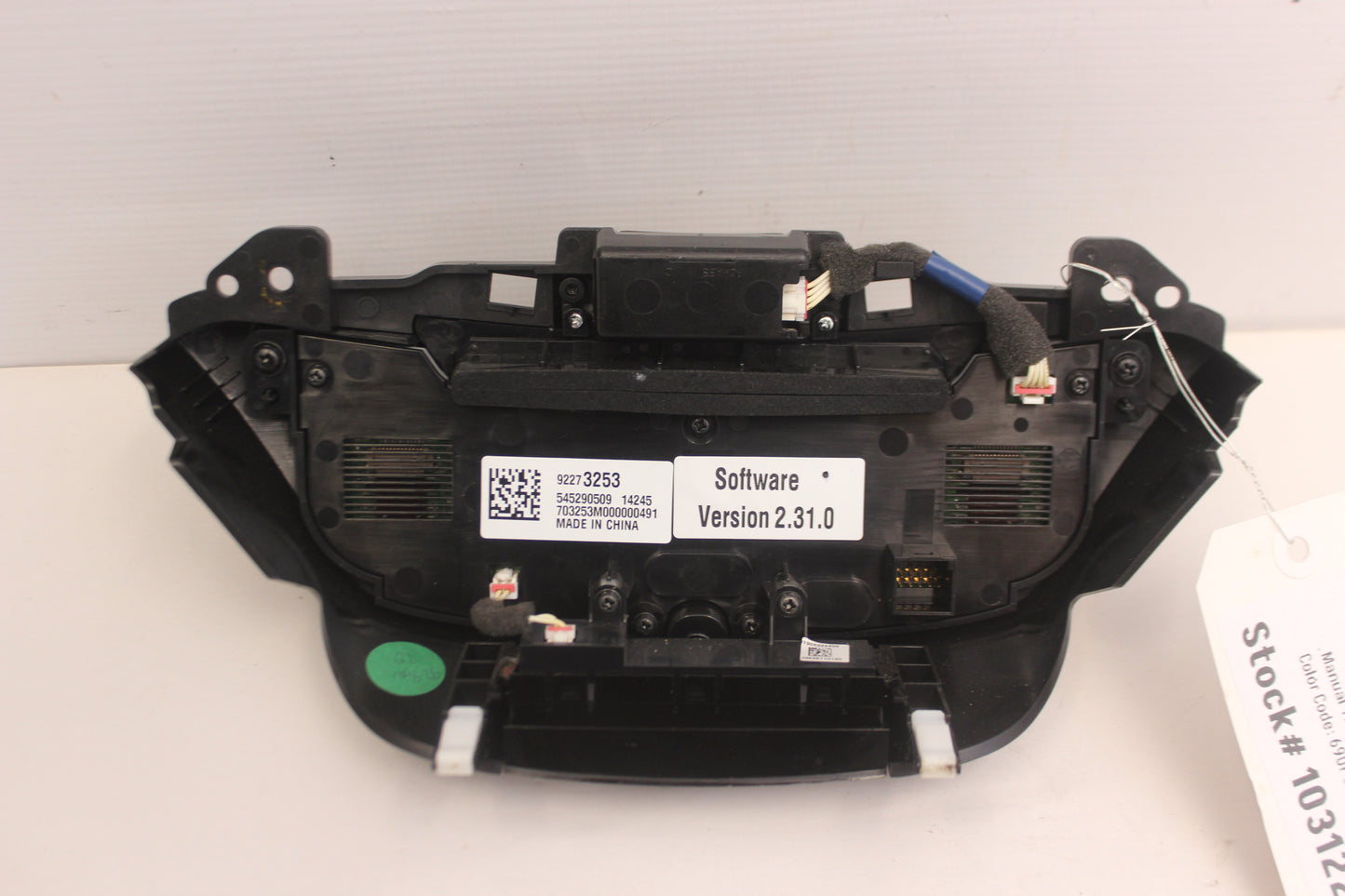 2015 Chevy SS Sedan HVAC Heat & A/C Controls OEM - Day's Parts Yard