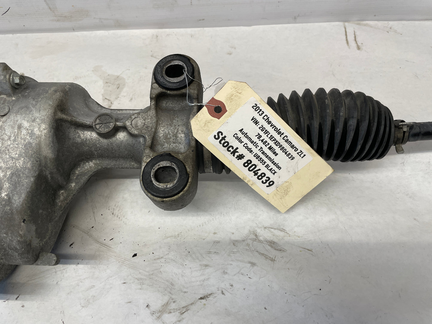 2017 Chevy SS Sedan Steering Rack and Pinion OEM - Day's Parts Yard