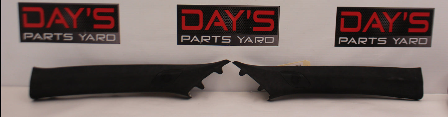 2016 Cadillac CTS-V RH & LH Interior A Pillar Trim Set Black OEM - Day's Parts Yard