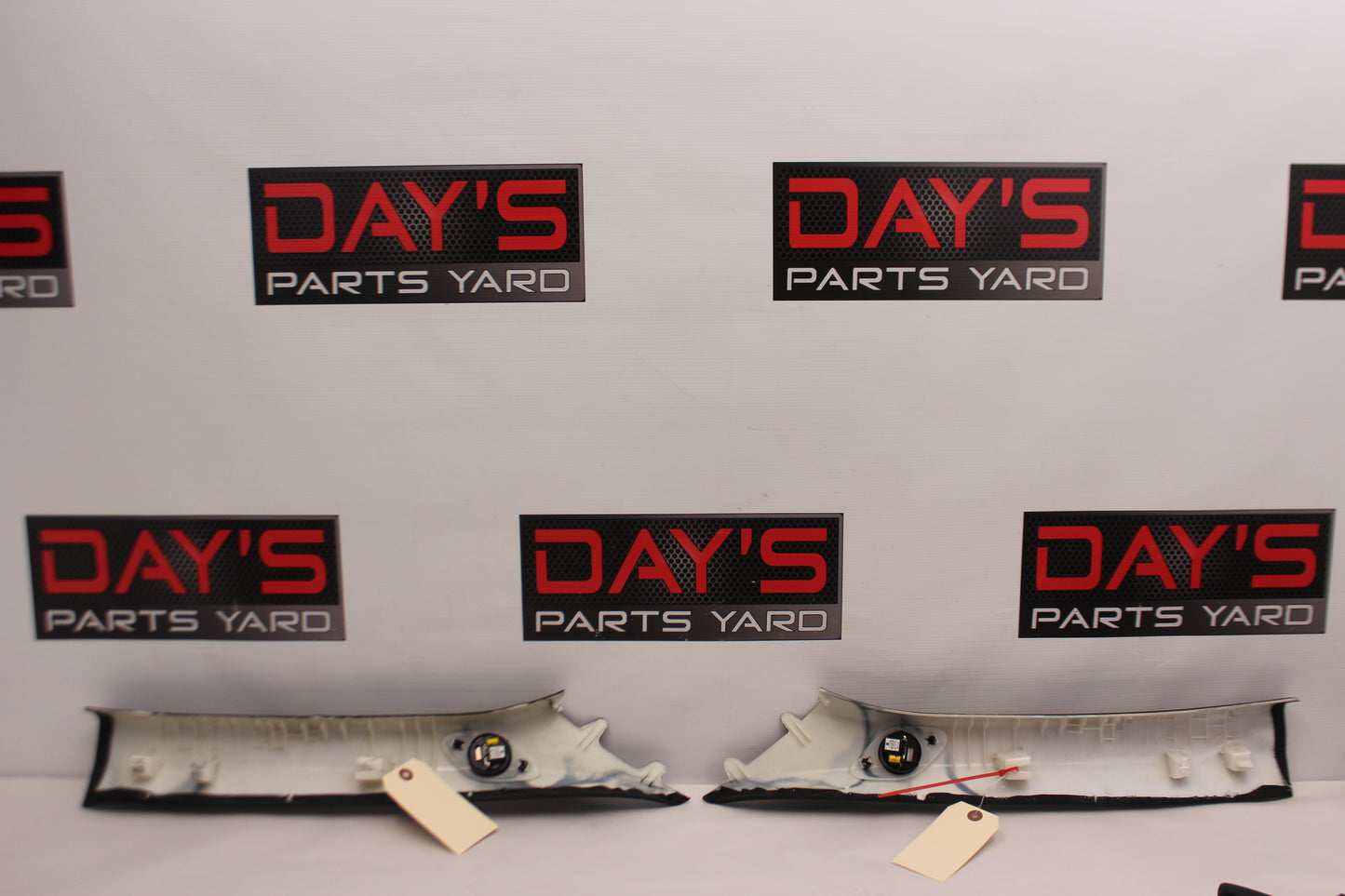 2016 Cadillac CTS-V RH & LH Interior A Pillar Trim Set Black OEM - Day's Parts Yard
