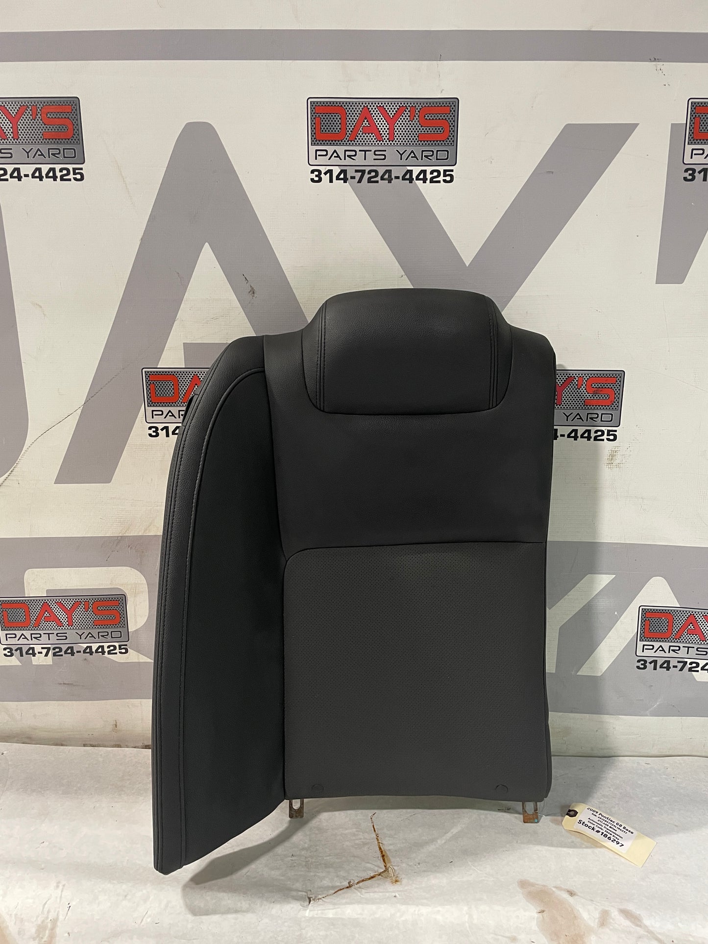 2009 Pontiac G8 Base Rear Seat Top RH Passenger Section OEM - Day's Parts Yard