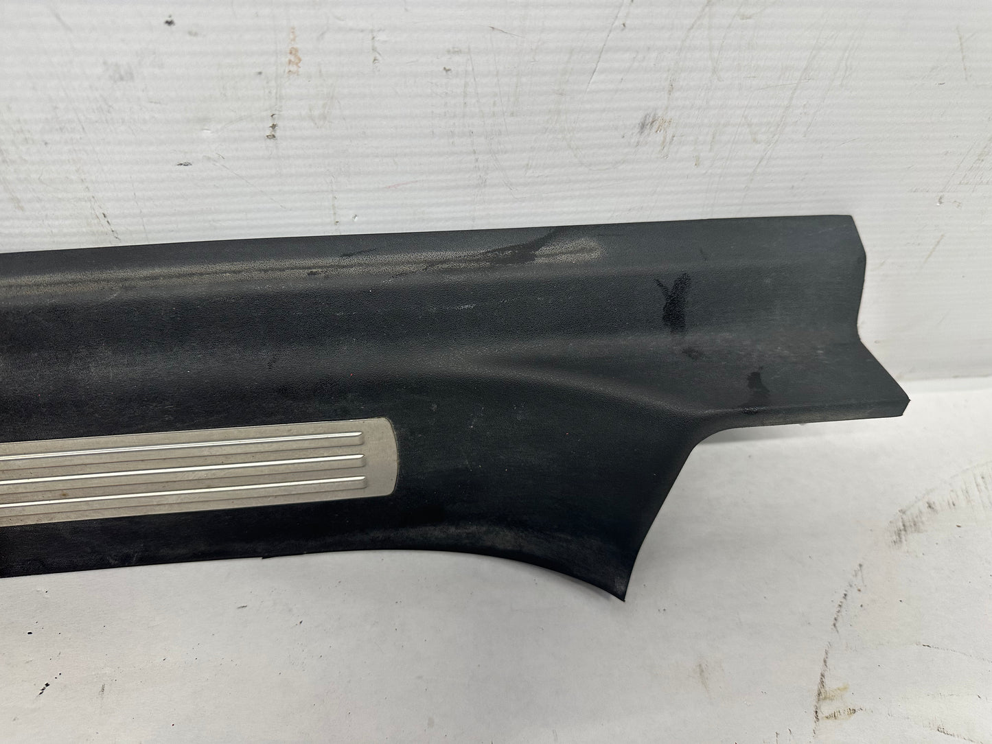 2014 Chevy Caprice PPV LH Driver Rear Scuff Sill Plate Panel Trim OEM - Day's Parts Yard