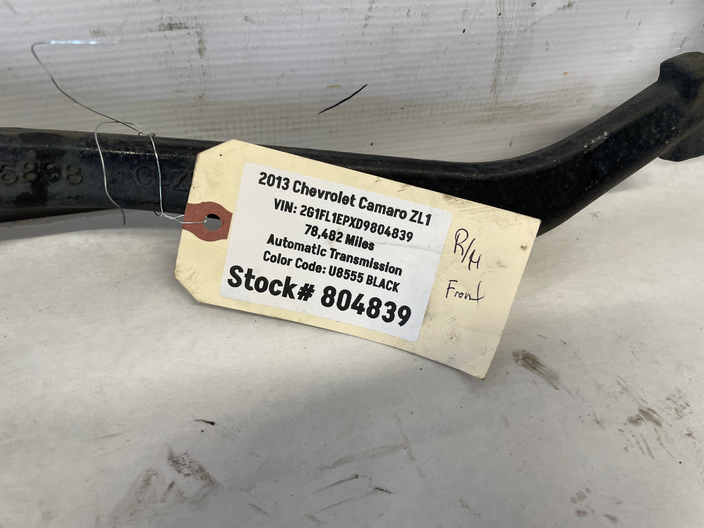 2013 Chevy Camaro ZL1 RH Passenger Front Lower Control Arm OEM - Day's Parts Yard