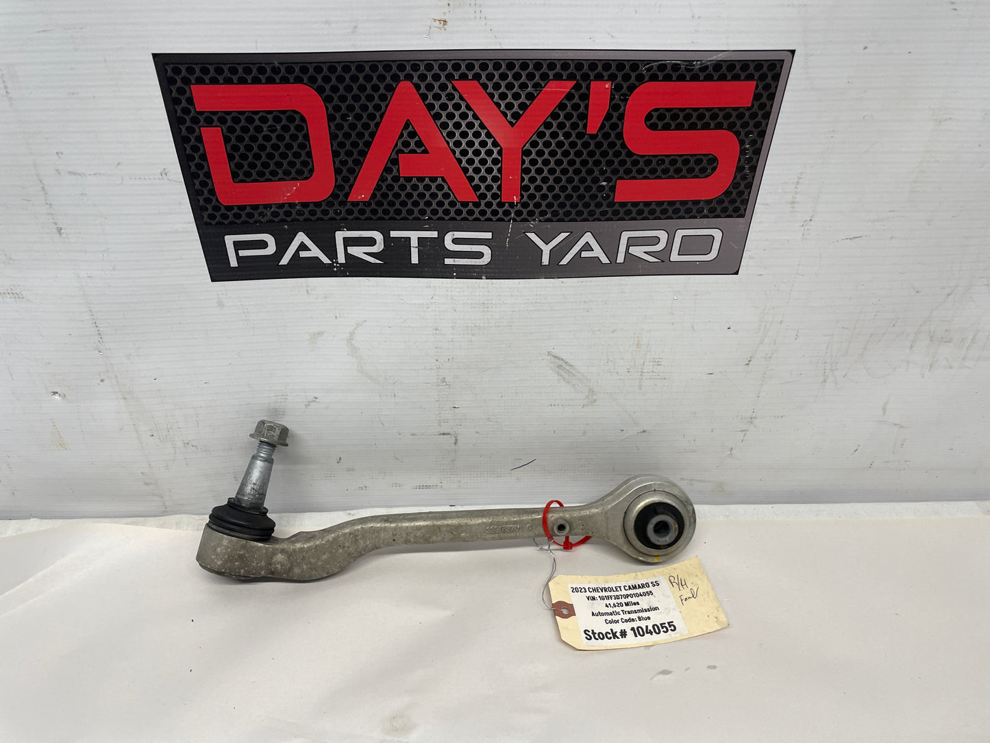 2023 Chevy Camaro SS RH Passenger Front Rearward Lower Control Arm OEM - Day's Parts Yard