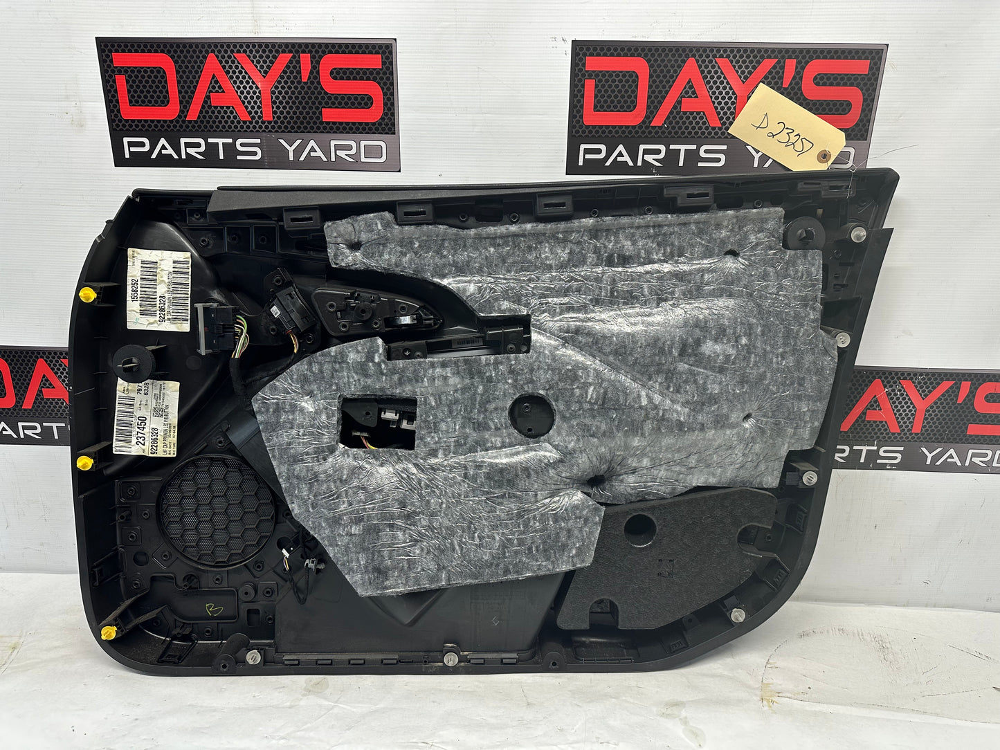 2014 Chevy Caprice PPV LH Driver Front Interior Door Panel OEM - Day's Parts Yard