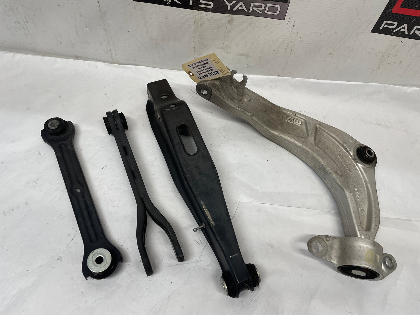 2016 Chevy SS Sedan LH Driver Rear Suspension Control Trailing Arms Links Set OEM - Day's Parts Yard
