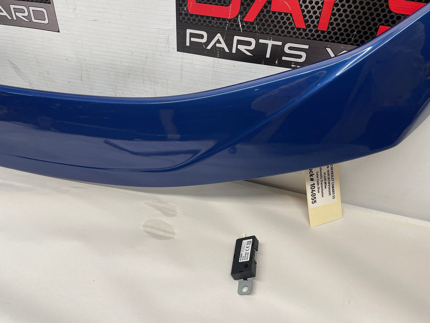 2023 Chevy Camaro SS Convertible Trunk Deck Lid Spoiler Wing Blue OEM - Day's Parts Yard