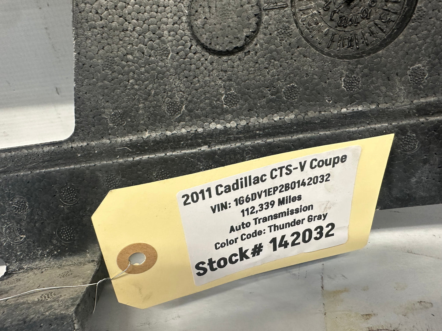 2014 Chevy Caprice PPV Rear Bumper Impact Foam Absorber OEM - Day's Parts Yard