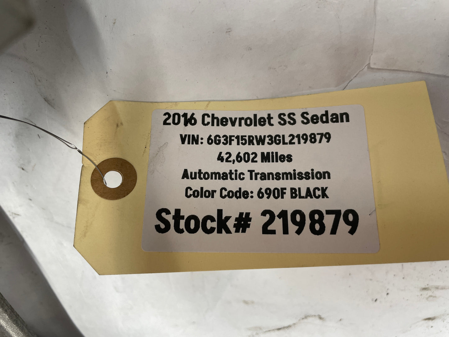 2016 Chevy SS Sedan Electric Power Rack and Pinion Steering Gear OEM - Day's Parts Yard