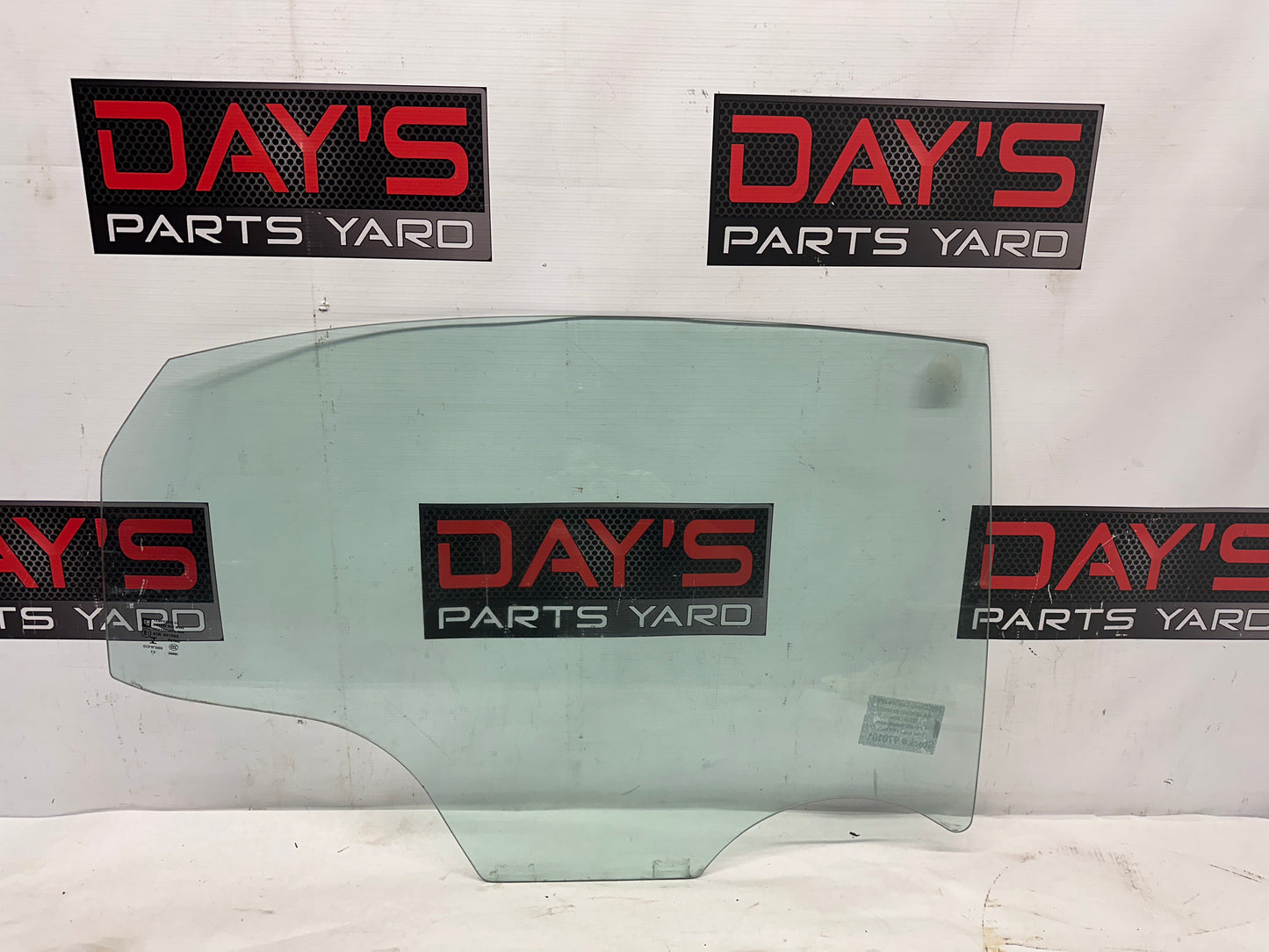 2014 Chevy Caprice PPV RH Passenger Rear Door Window Glass OEM - Day's Parts Yard