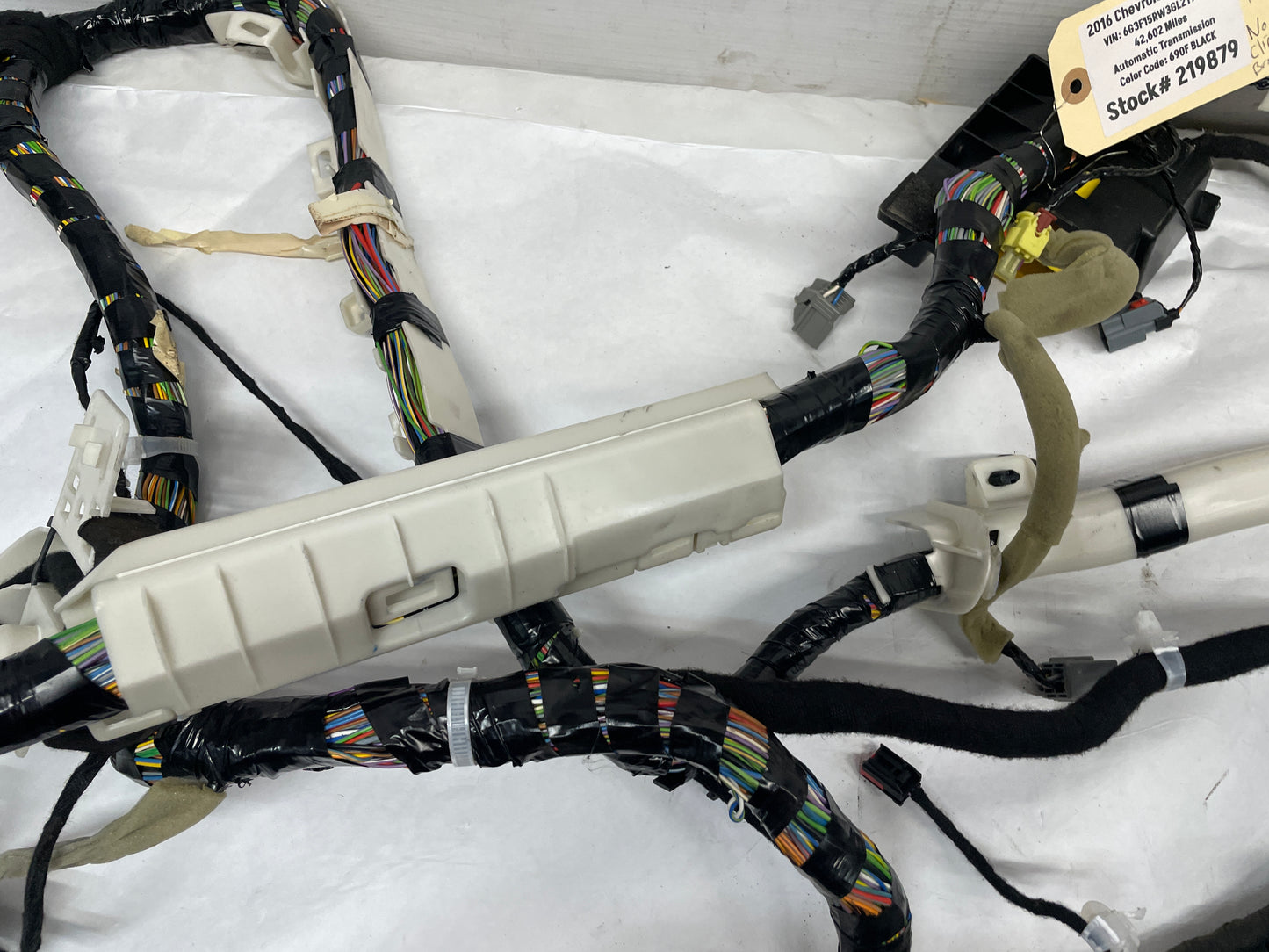 2016 Chevy SS Sedan Body Chassis Wire Wiring Harness Assembly OEM - Day's Parts Yard