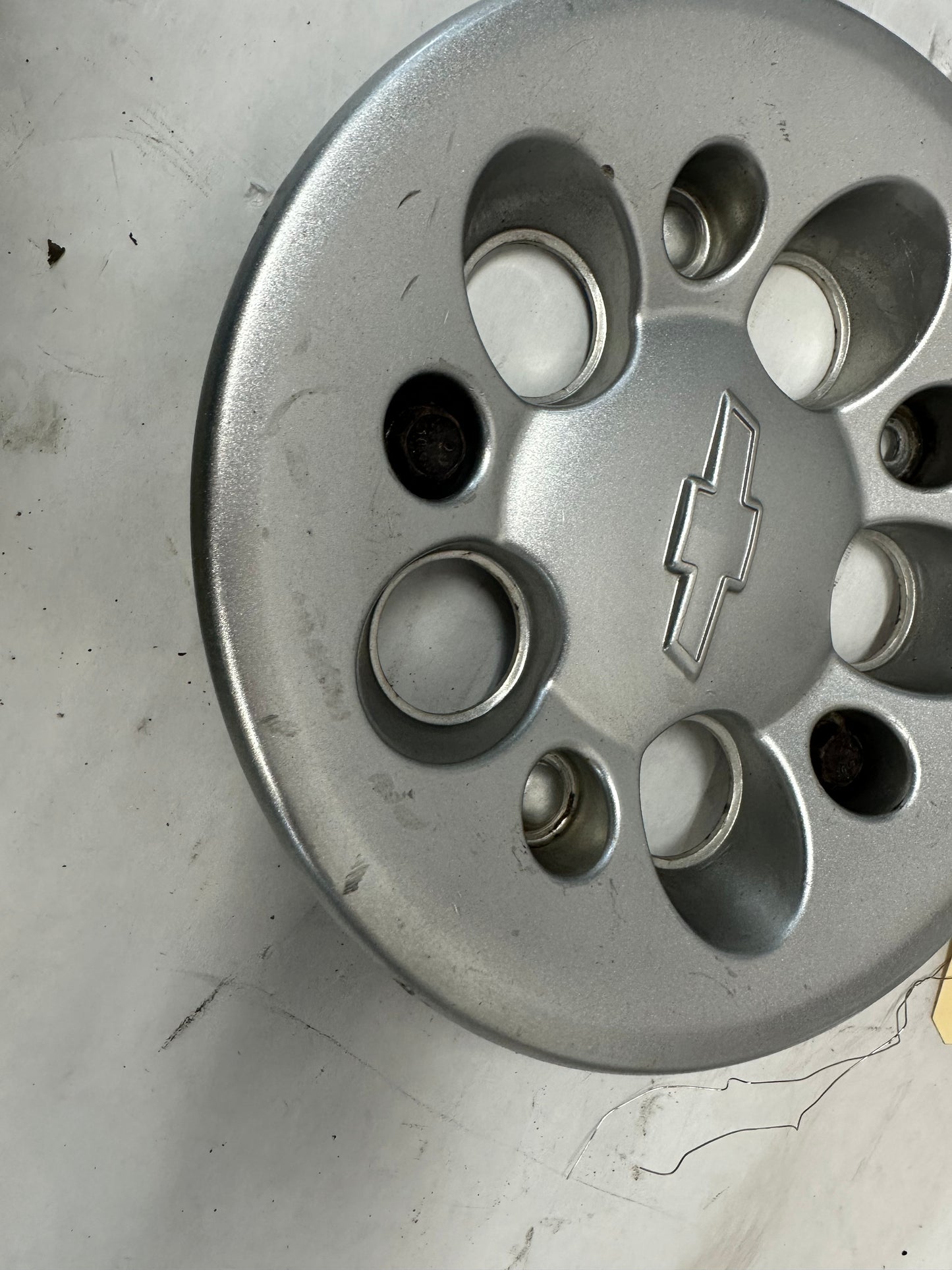 2014 Chevy Caprice PPV Wheel Hub Center Cap Silver OEM - Day's Parts Yard
