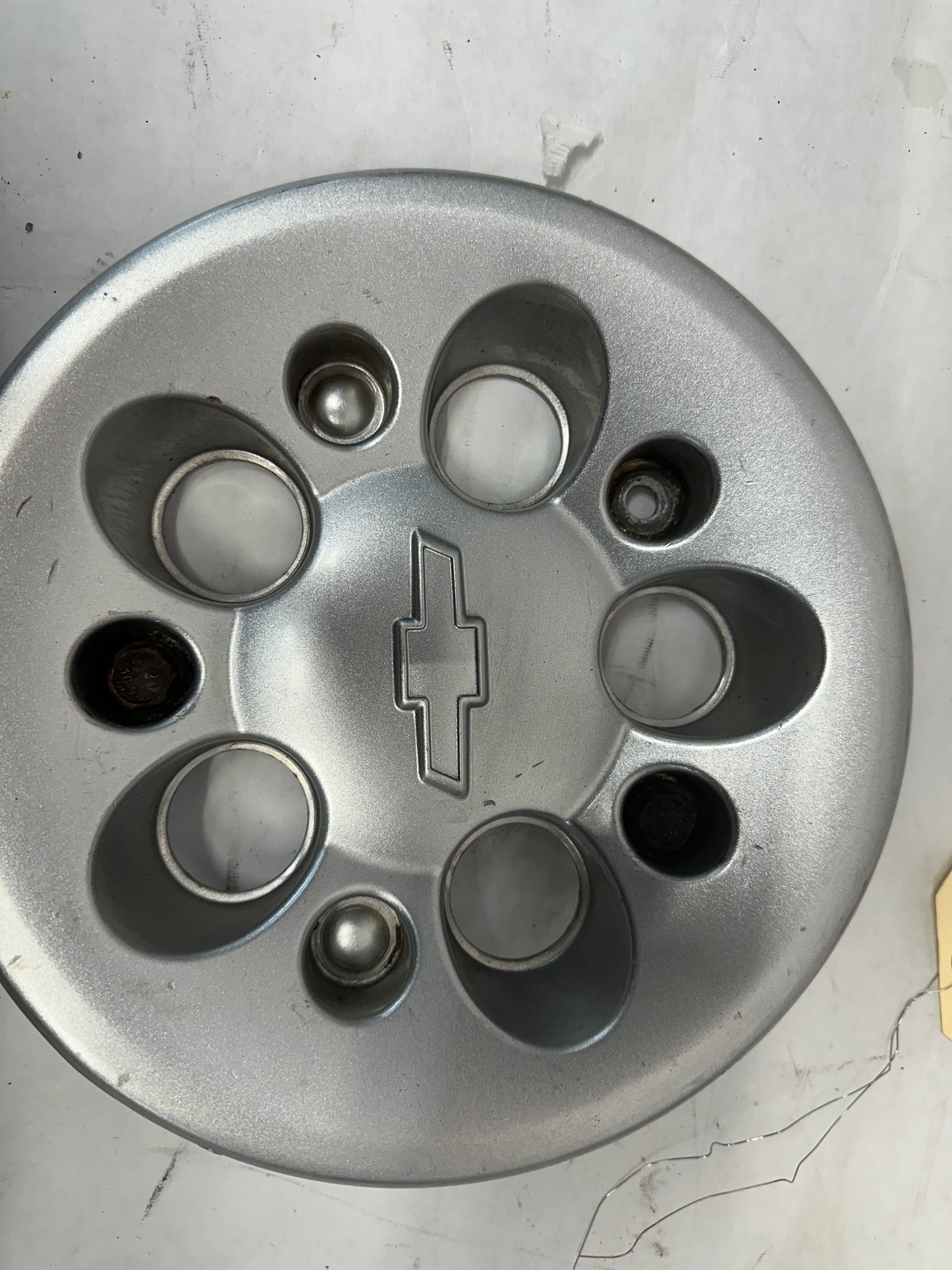 2014 Chevy Caprice PPV Wheel Hub Center Cap Silver OEM - Day's Parts Yard