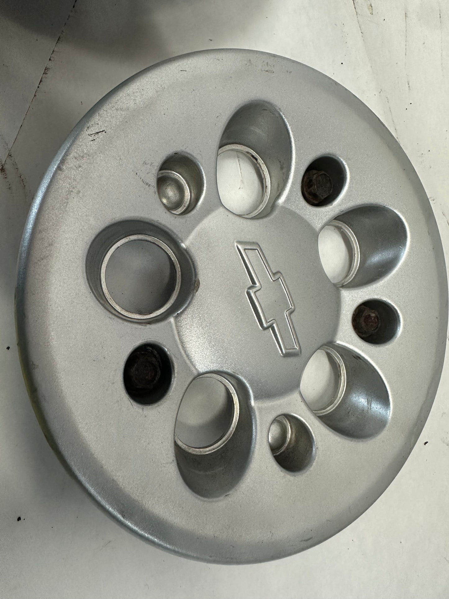 2014 Chevy Caprice PPV Wheel Hub Center Cap Silver OEM - Day's Parts Yard