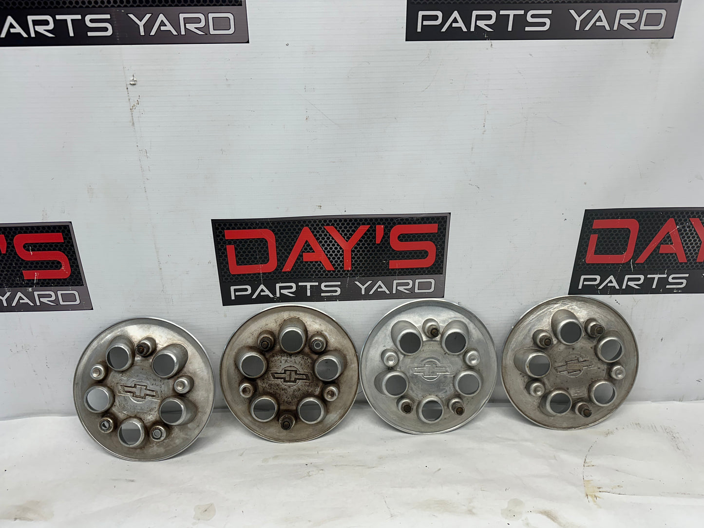 2014 Chevy Caprice PPV Wheel Hub Center Cap Silver OEM - Day's Parts Yard