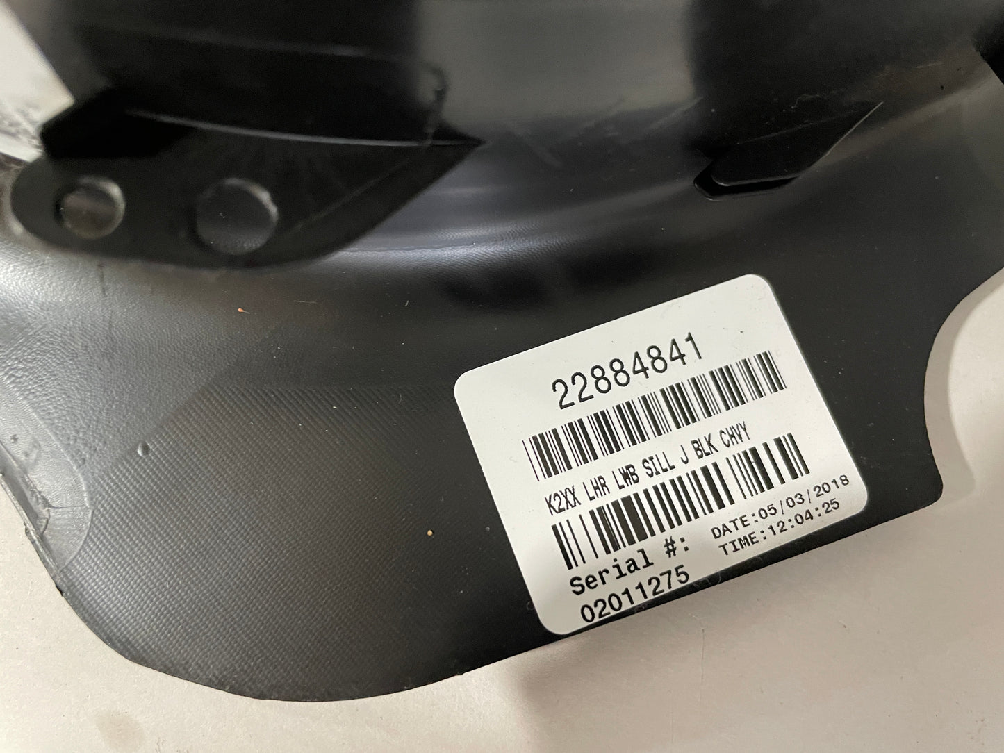 2018 Chevy Suburban LT Front LH Driver Door Sill Plate OEM - Day's Parts Yard