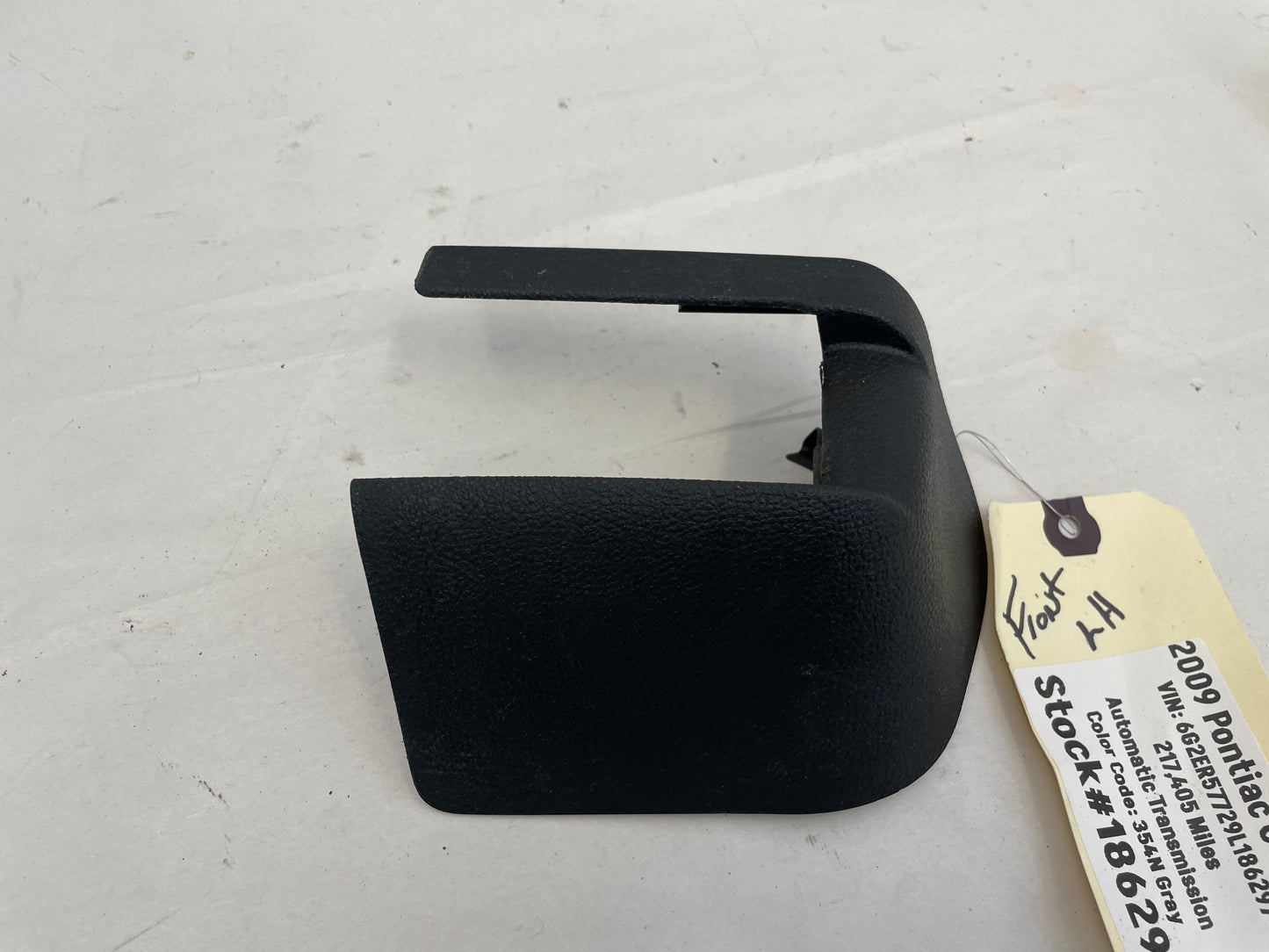 2009 Pontiac G8 Base LH Driver Seat Track Trim Set OEM - Day's Parts Yard