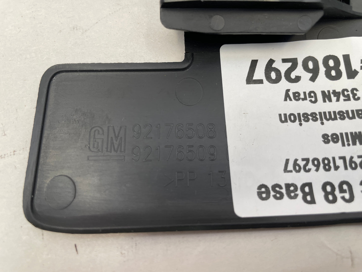 2009 Pontiac G8 Base LH Driver Seat Track Trim Set OEM - Day's Parts Yard
