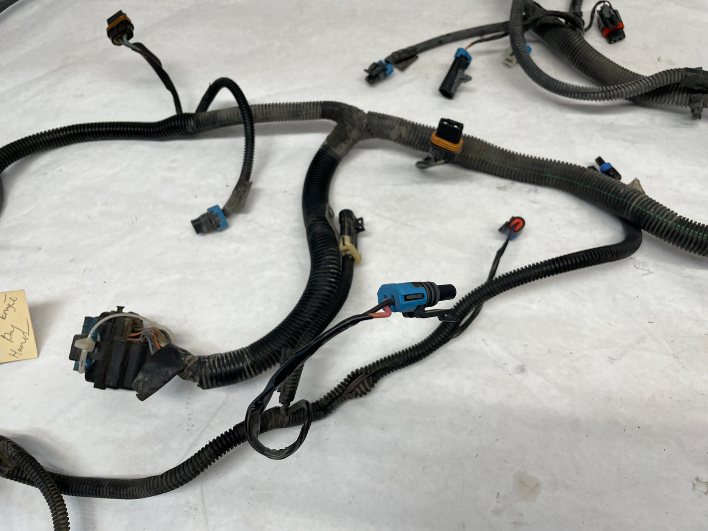2004 Chevy Corvette Head Light Lamp ABS Engine Bay Wire Wiring Harness OEM