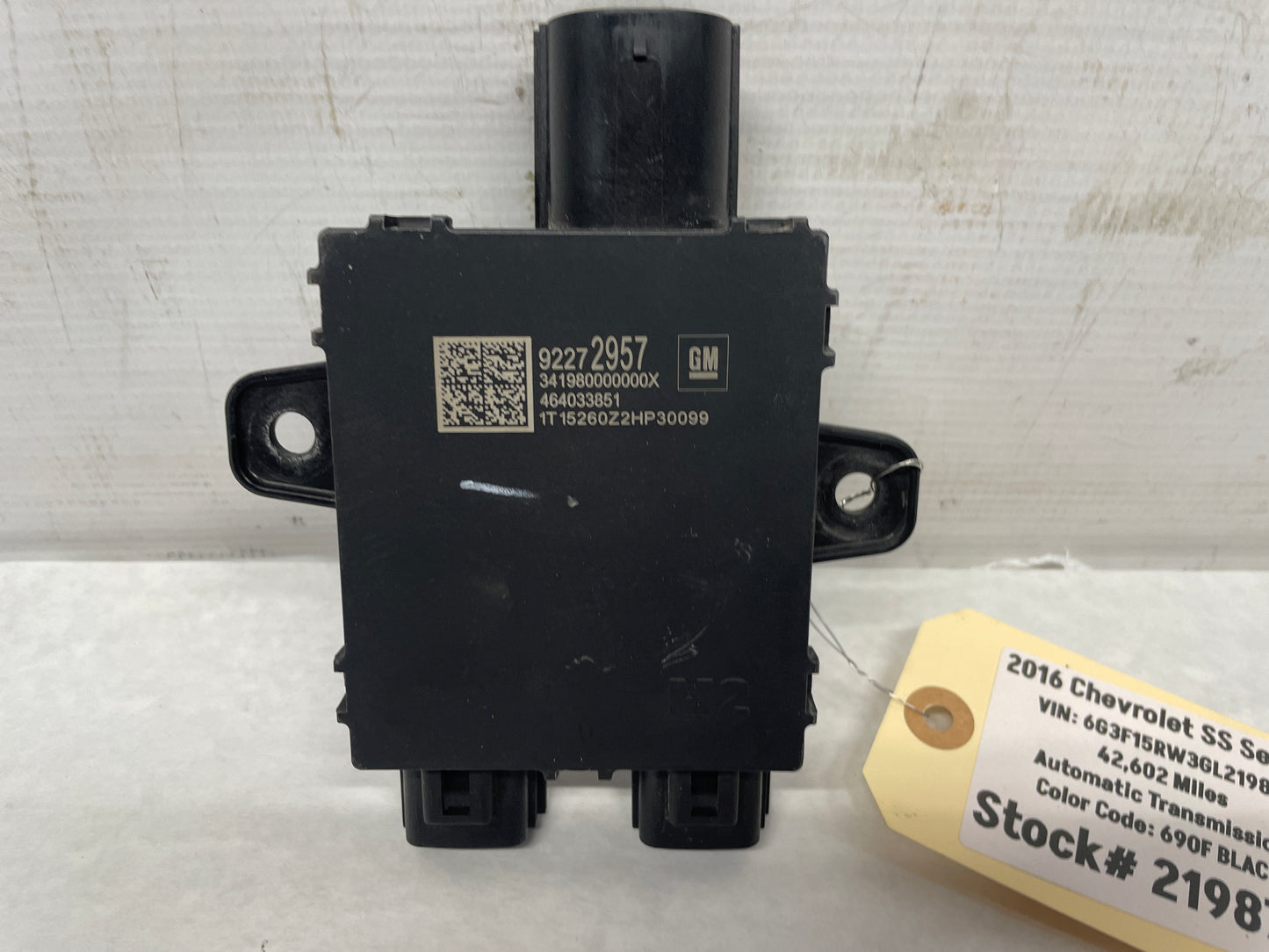 2016 Chevy SS Sedan Radiator Cooling Fan Motor Module OEM - Day's Parts Yard