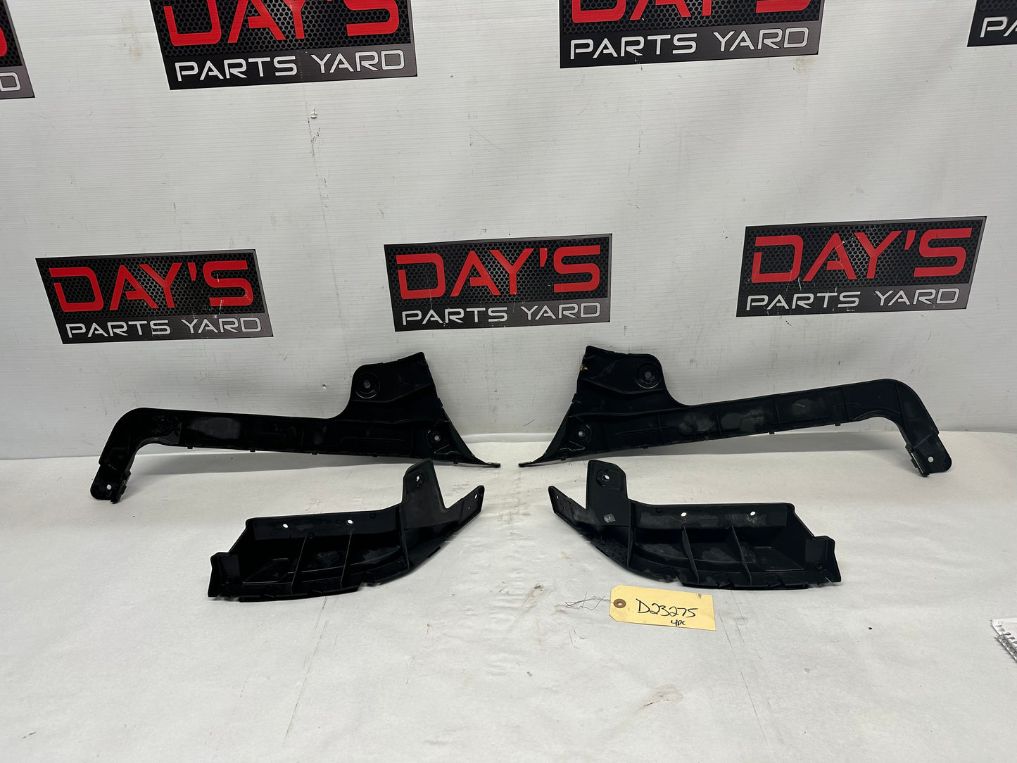 2014 Chevy Caprice PPV RH & LH Rear Bumper Guide Brackets Mounts OEM - Day's Parts Yard