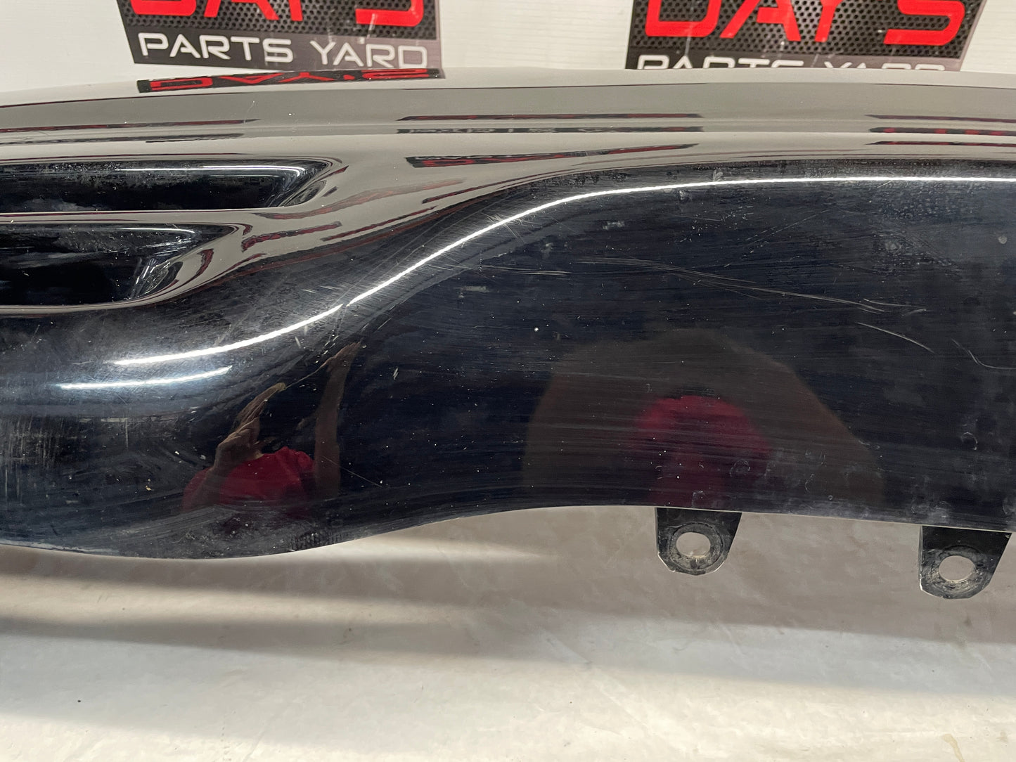 2004 Chevy C5 Corvette Rear Bumper Cover Black OEM