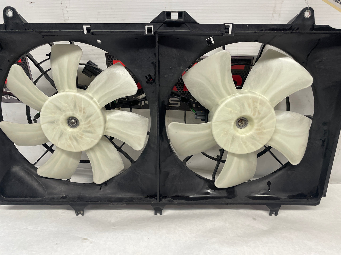 2016 Chevy SS Sedan Radiator Duel Dual Electric Coolant Cooling Fan Assembly OEM - Day's Parts Yard