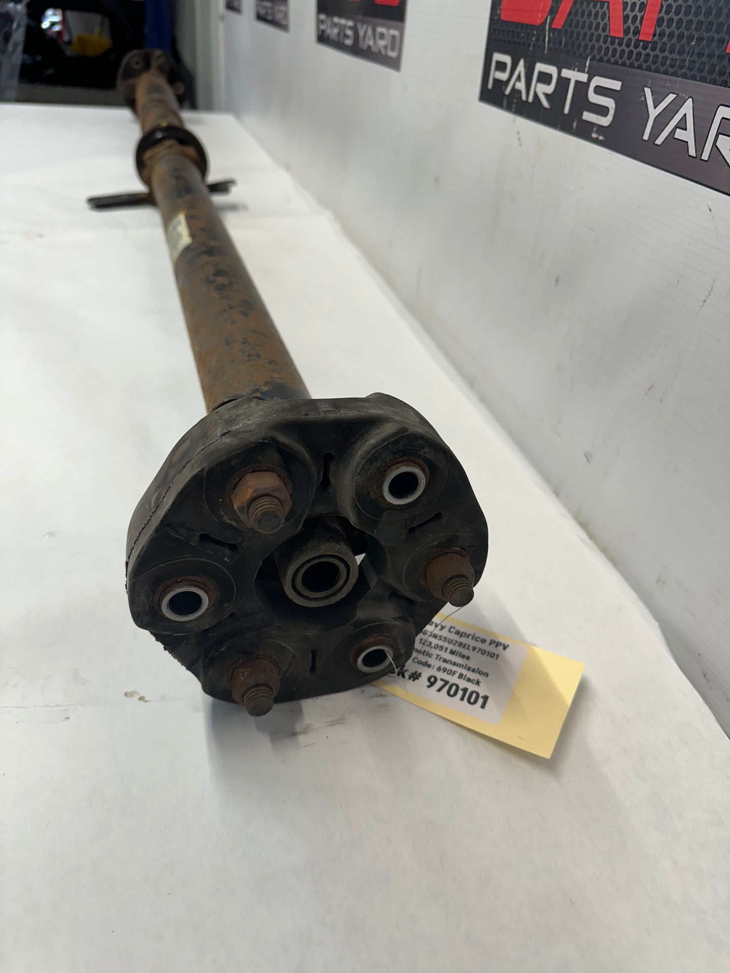 2014 Chevy Caprice PPV Drive Shaft Driveshaft OEM - Day's Parts Yard
