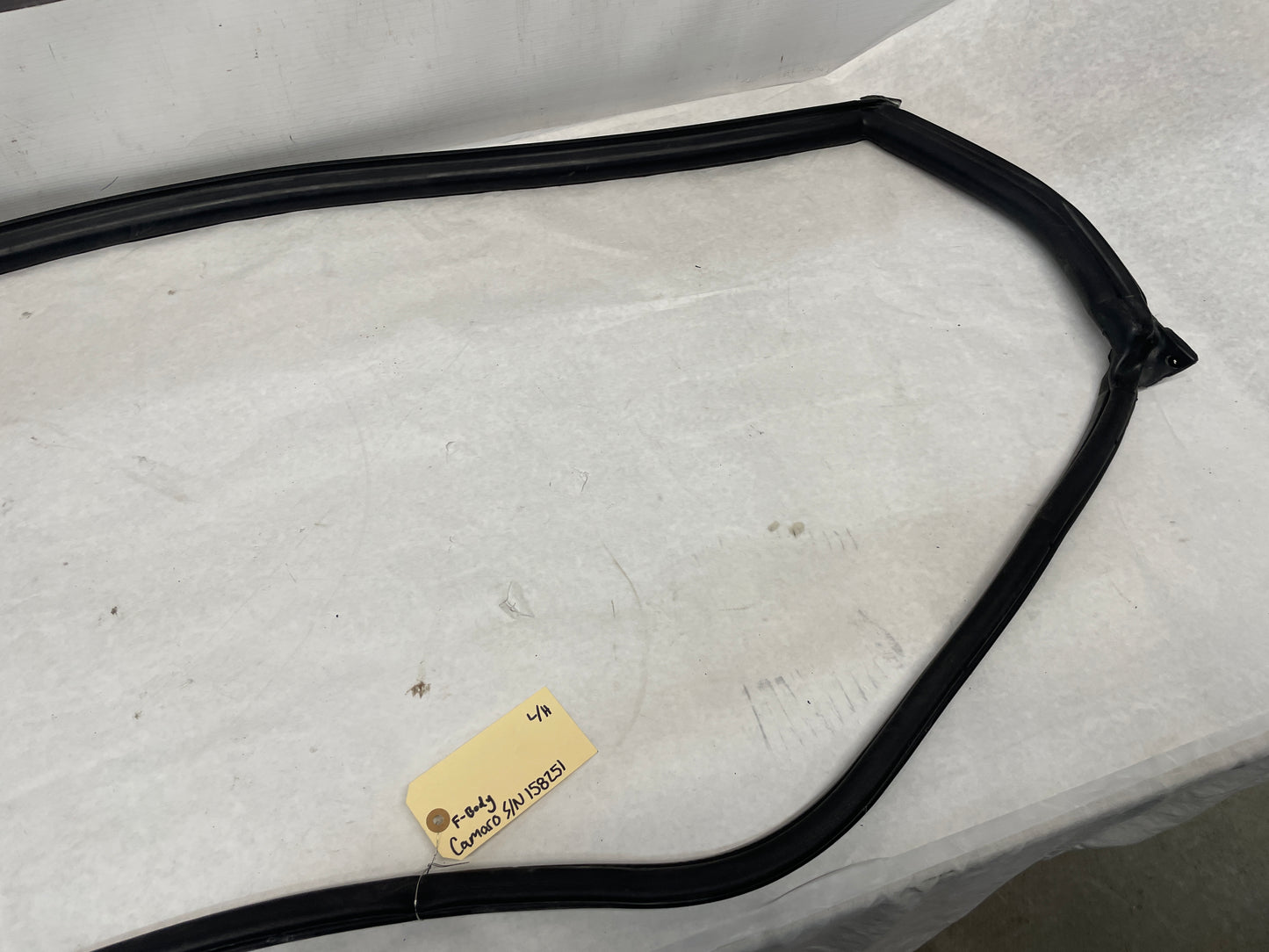 2002 Chevy Camaro Z28 LH Driver Door Weather Strip Seal OEM - Day's Parts Yard