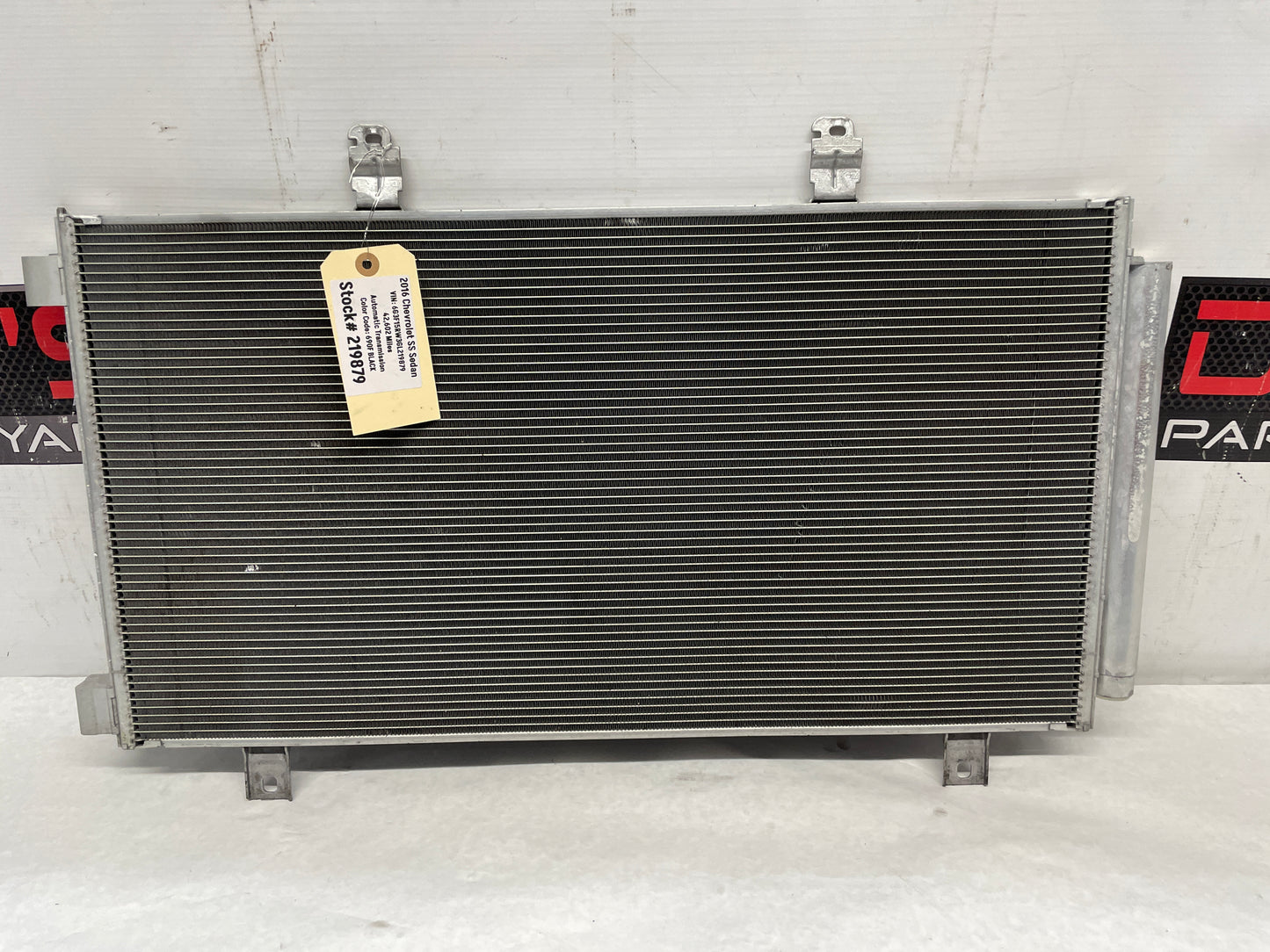 2016 Chevy SS Sedan AC A/C Air Conditioner Condenser OEM - Day's Parts Yard