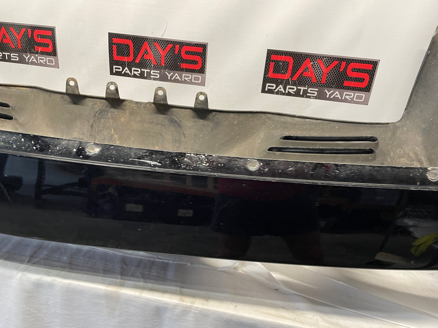 2004 Chevy C5 Corvette Rear Bumper Cover Black OEM