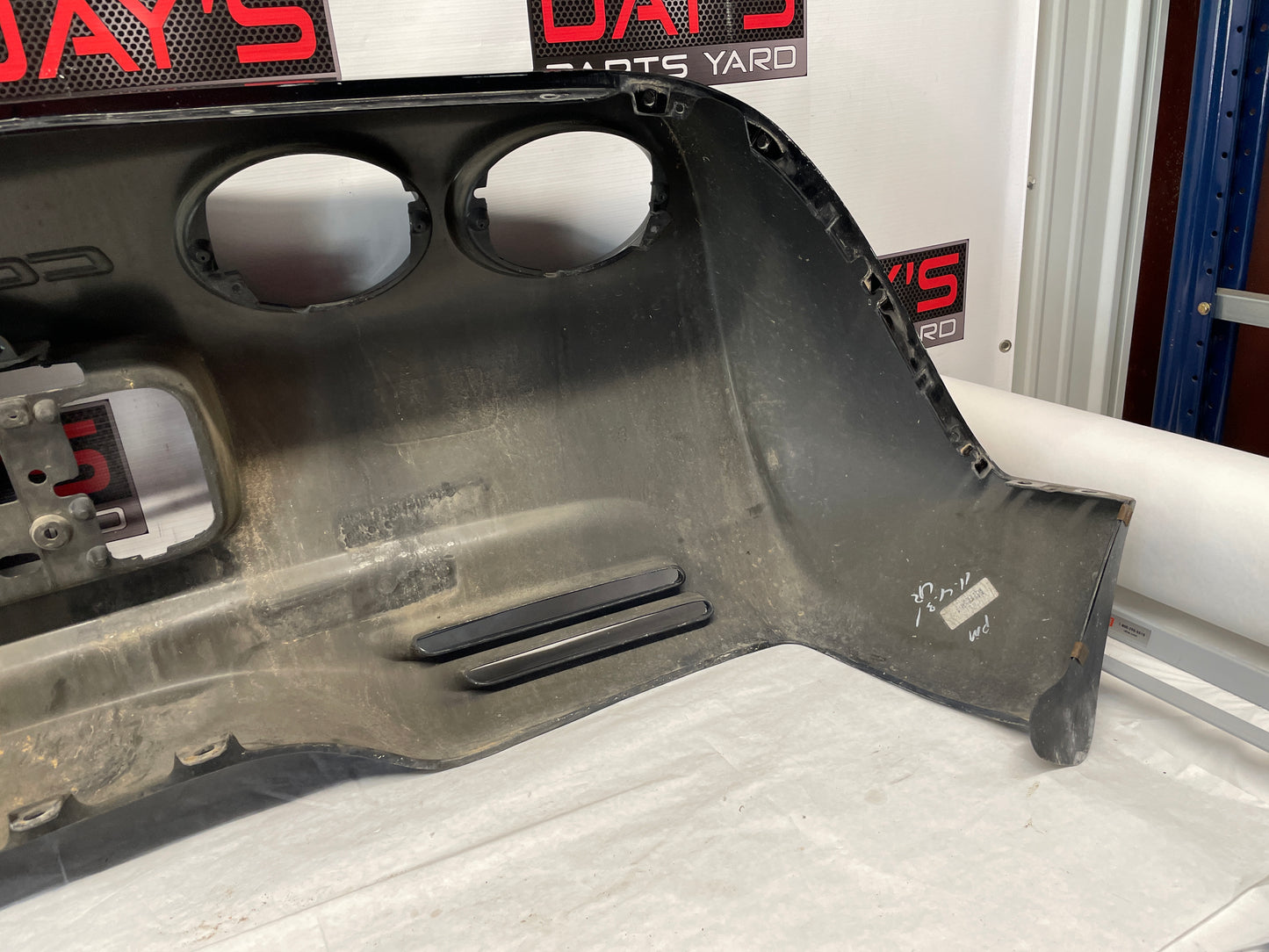 2004 Chevy C5 Corvette Rear Bumper Cover Black OEM