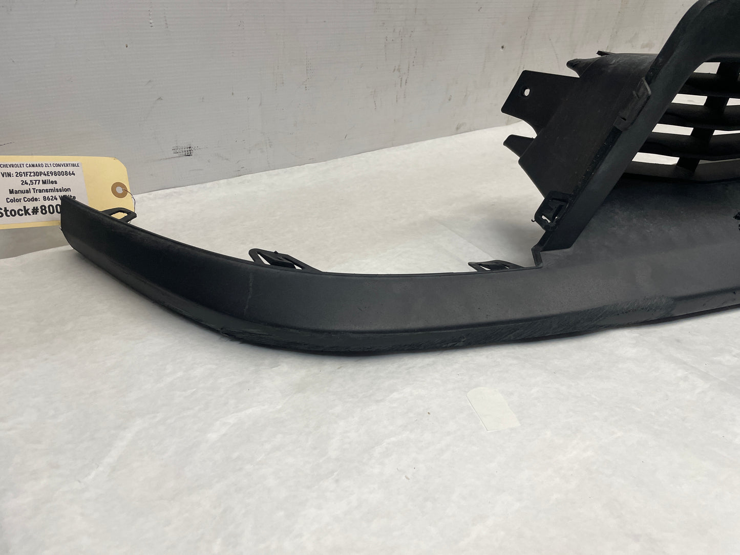 2014 Chevy Camaro ZL1 Front Bumper Fascia Lower Grille Cover OEM - Day's Parts Yard