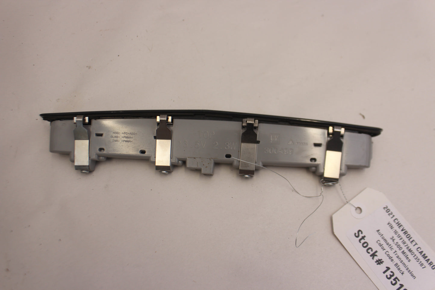 2021 Chevy Camaro SS RH & LH Smoked Tail Light Taillight Set 3rd Third OEM - Day's Parts Yard