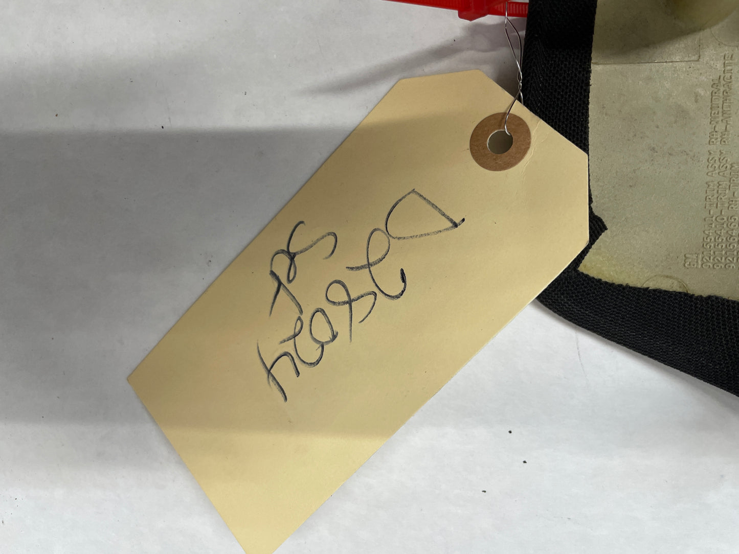 2004 Pontiac GTO RH & LH Interior Upper B Pillar Seat Belt Trim OEM - Day's Parts Yard