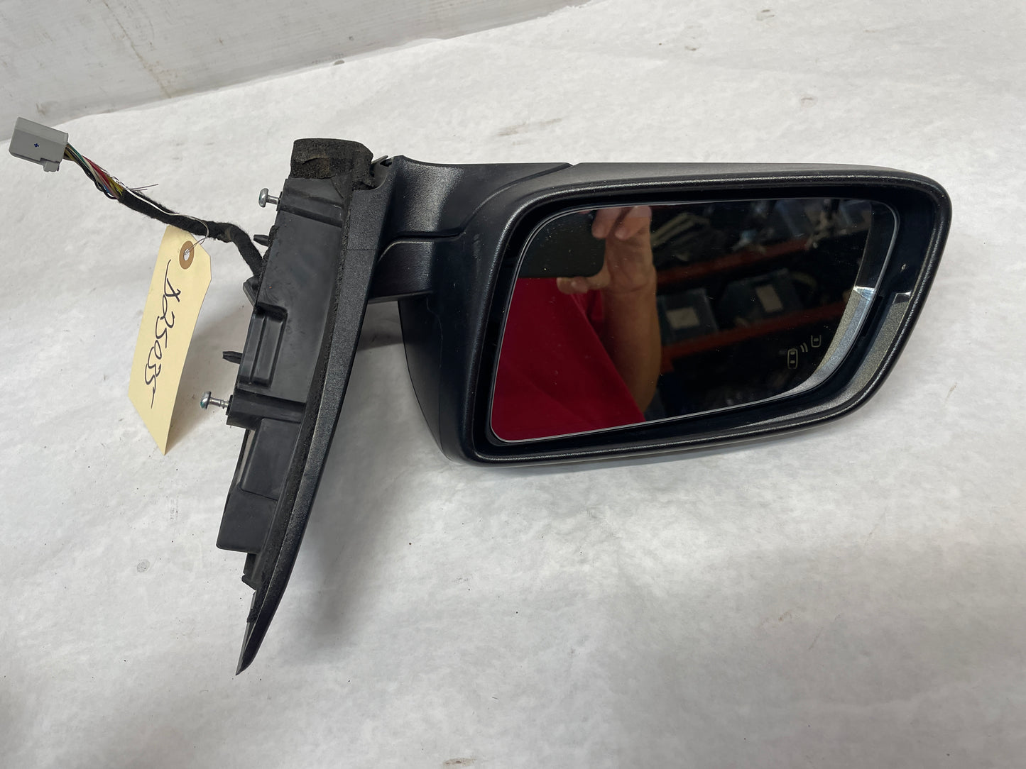 2016 Chevy SS Sedan LH Driver Exterior Out Side Mirror Black OEM - Day's Parts Yard