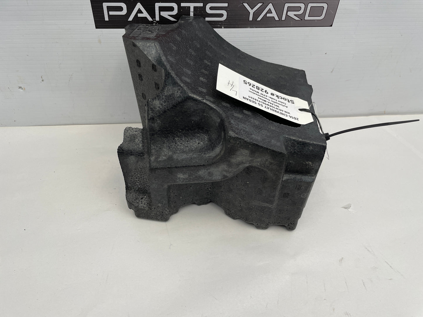 2014 Chevy SS Sedan LH Driver Foam Fender Filler OEM - Day's Parts Yard