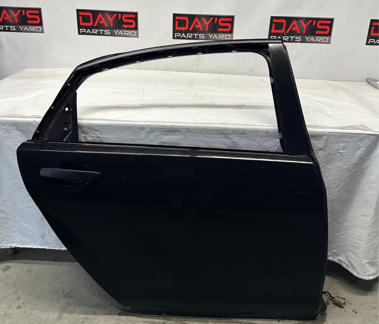 2014 Chevy Caprice PPV RH Passenger Rear Exterior Door Black OEM - Day's Parts Yard