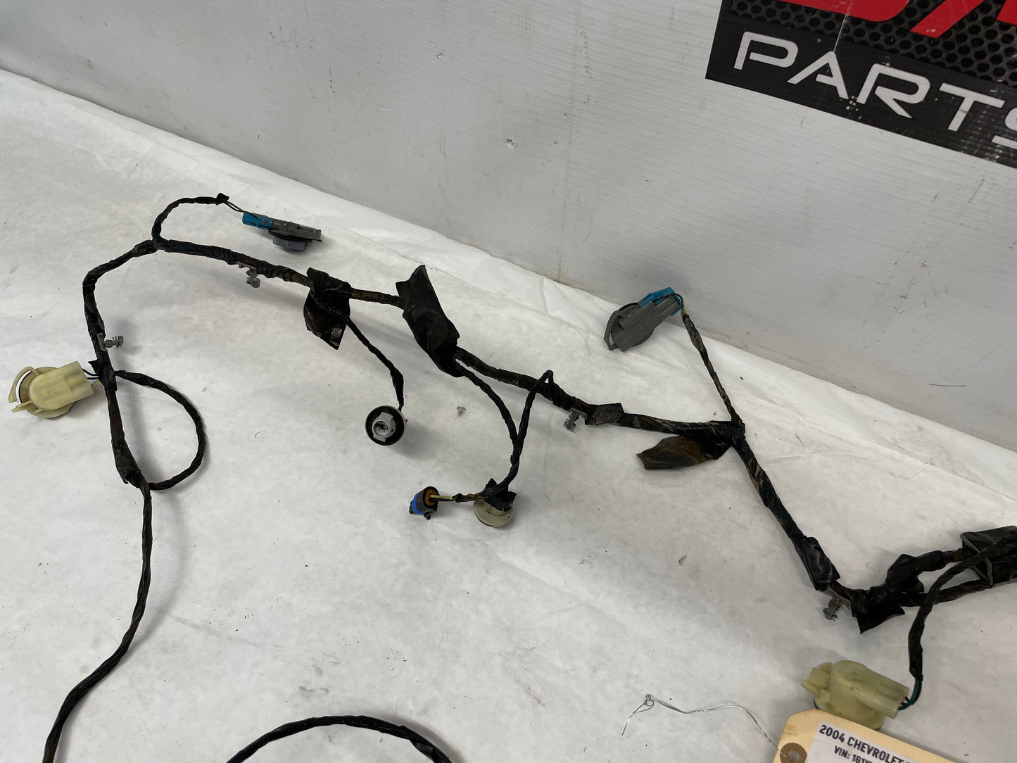 2004 Chevy C5 Corvette Rear Bumper Tail Light Lamp Wire Wiring Harness OEM