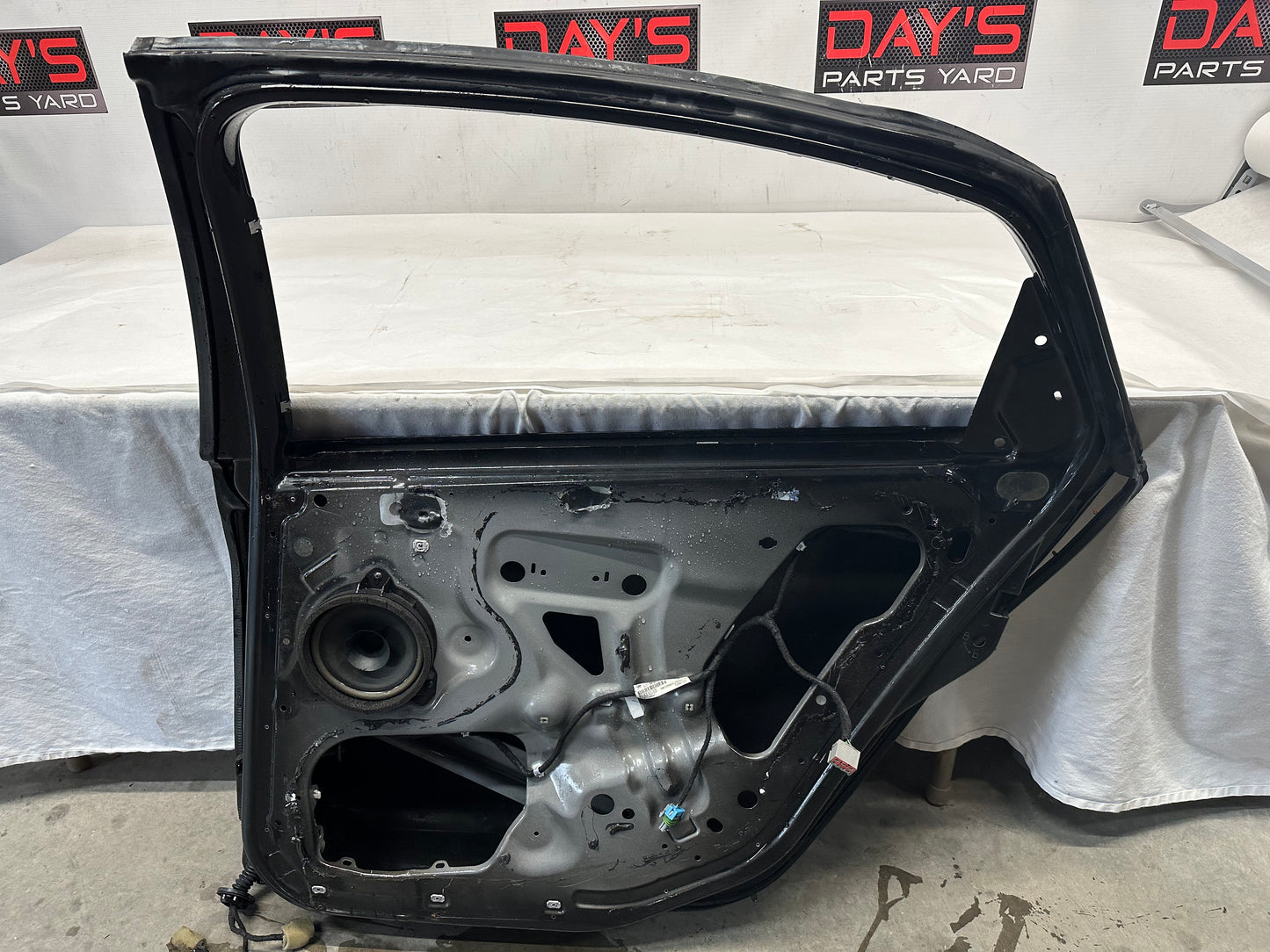 2014 Chevy Caprice PPV RH Passenger Rear Exterior Door Black OEM - Day's Parts Yard