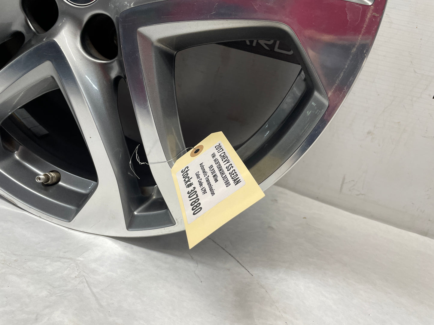2016 Chevy SS Sedan Factory OEM Rear Wheel 19x9 OEM - Day's Parts Yard