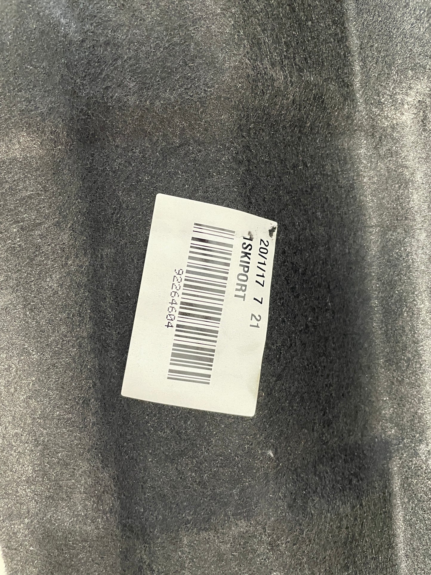 2017 Chevy SS Sedan Ski Port Felt Trunk Carpet OEM - Day's Parts Yard