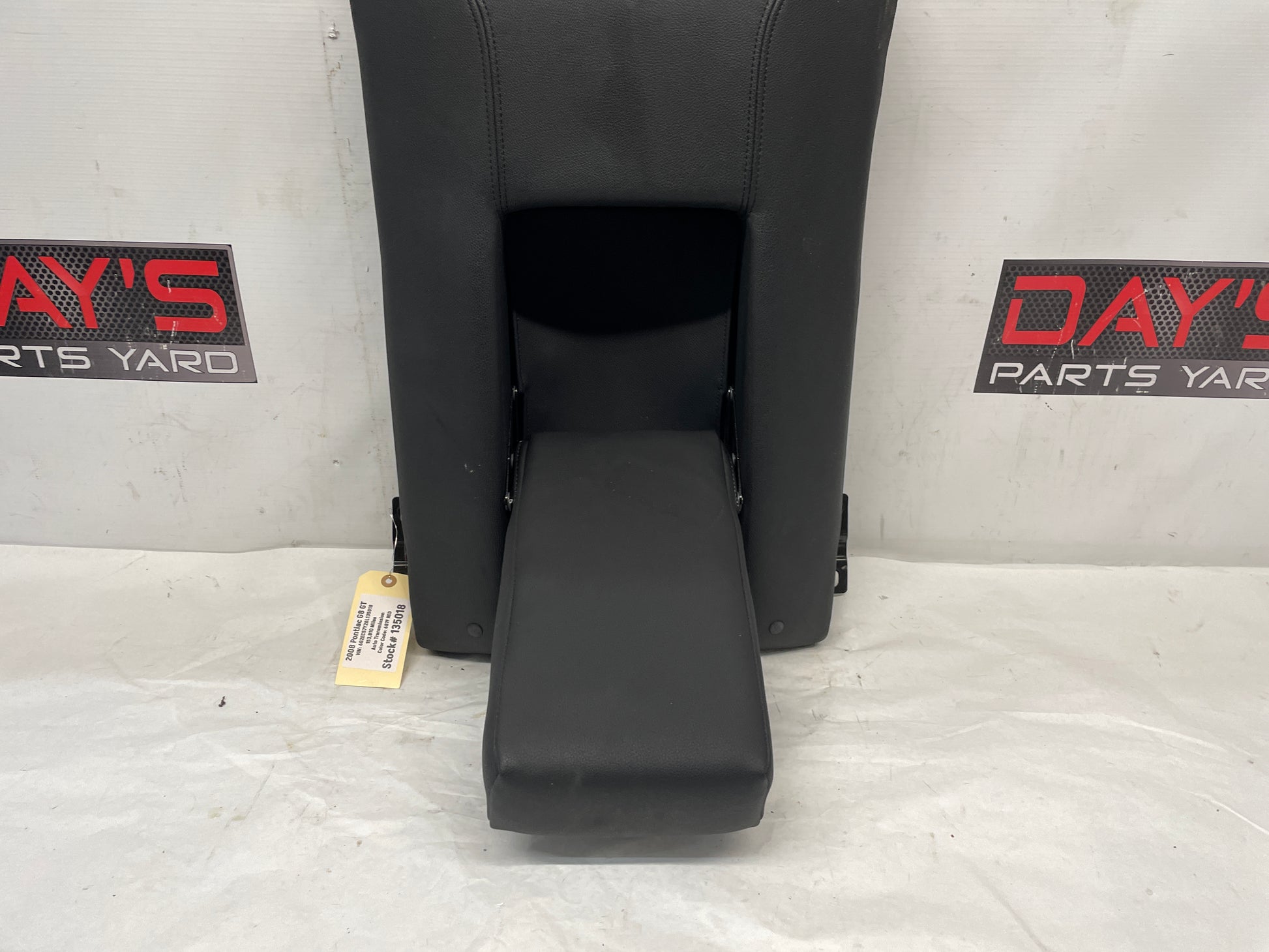 2008 Pontiac G8 GT Rear Middle Center Upper Folding Seat OEM - Day's Parts Yard