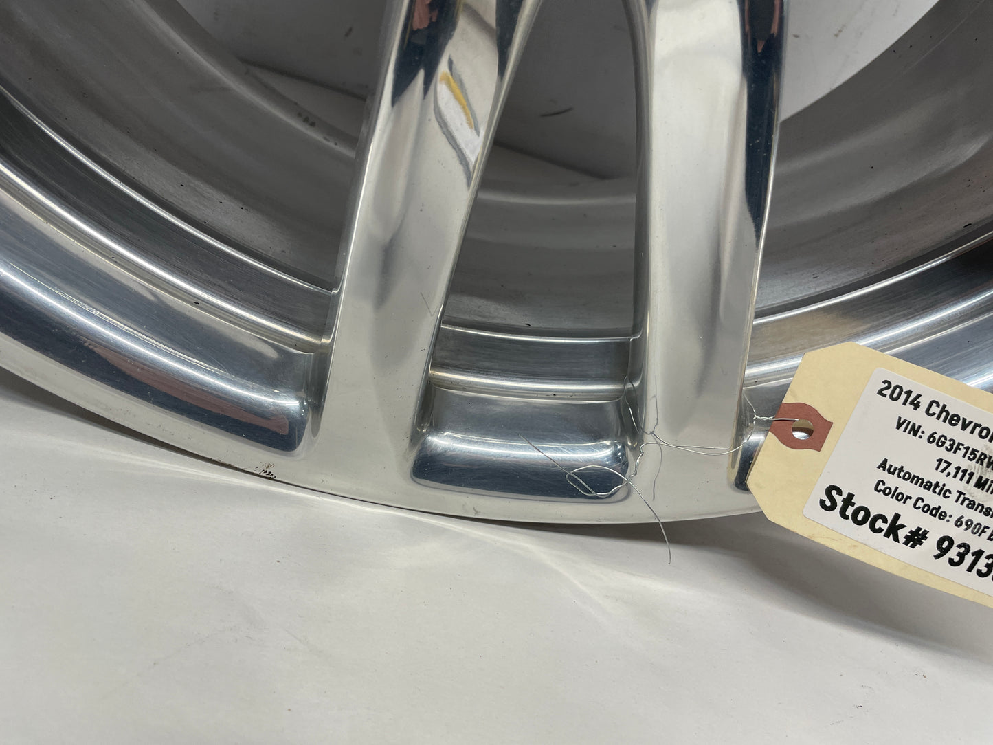 2014 Chevy SS Sedan Factory OEM Rear Wheel 19X9 - Day's Parts Yard