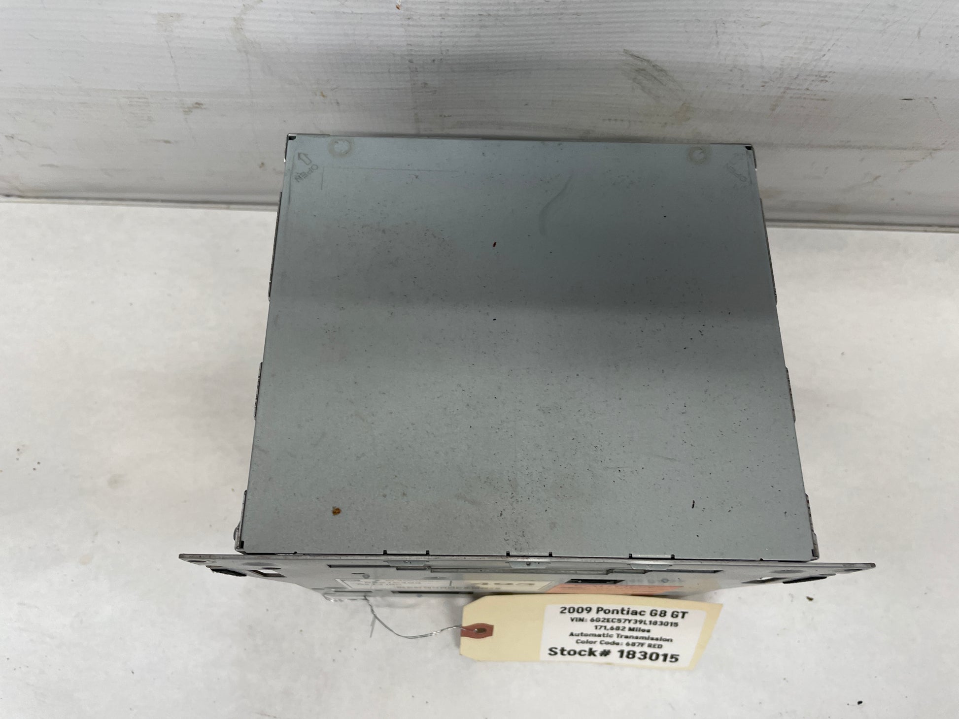 2009 Pontiac G8 GT Radio Stereo Receiver Control Head Unit OEM - Day's Parts Yard