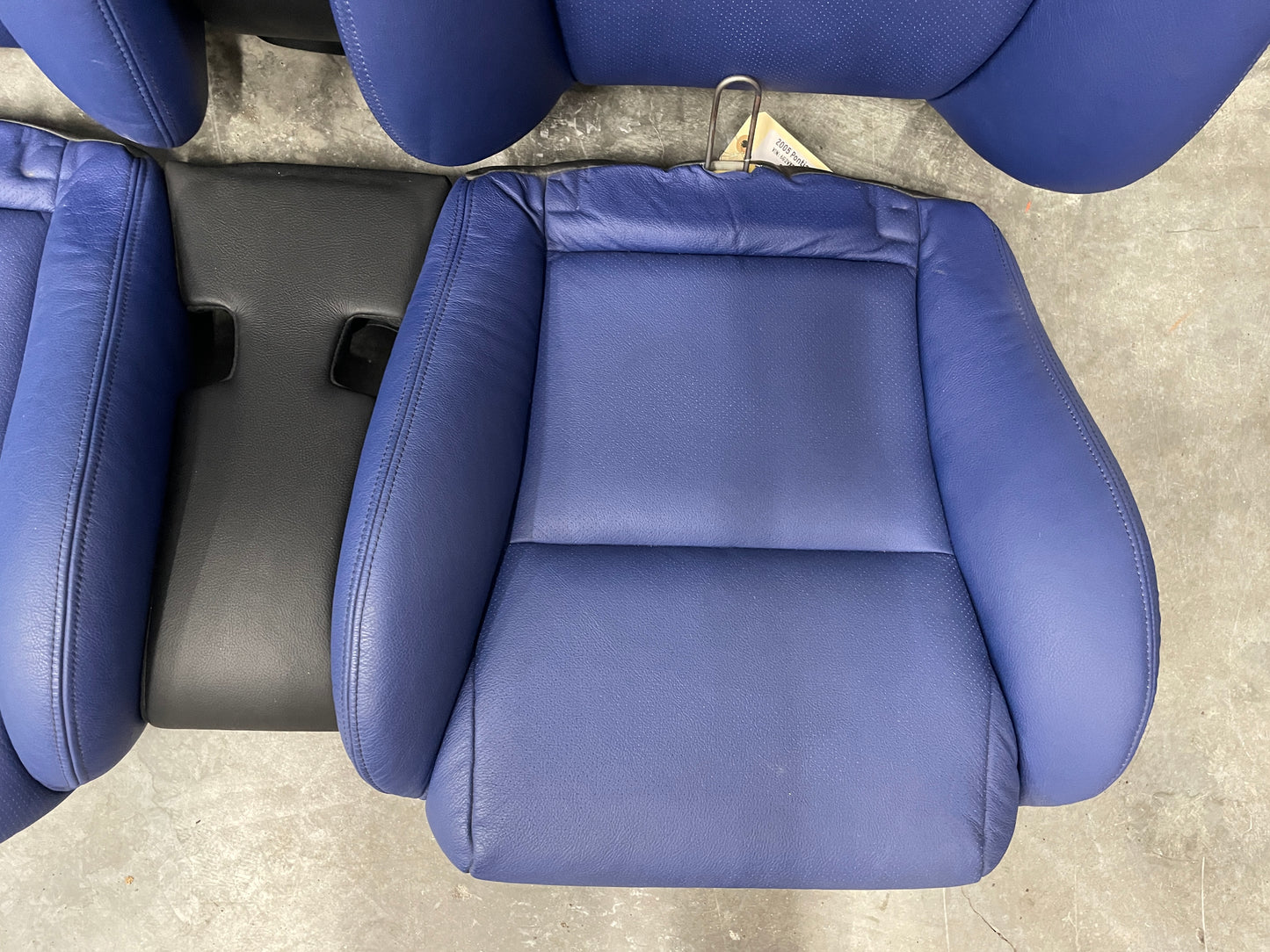 2005 Pontiac GTO Blue Interior Set Seats, Door Panels, Trim Etc. OEM