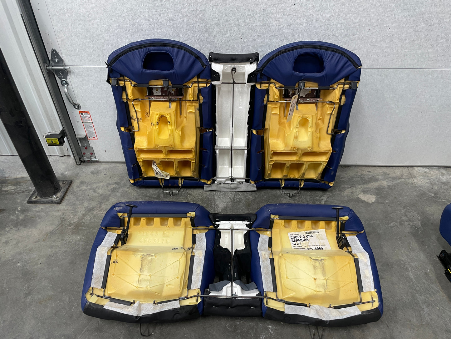 2005 Pontiac GTO Blue Interior Set Seats, Door Panels, Trim Etc. OEM