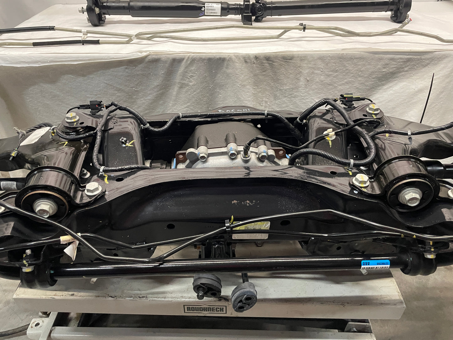 2013 Chevy Camaro ZL1 3.73 Complete Rear Axle Suspension Cradle K Member Subframe Differential OEM - Day's Parts Yard