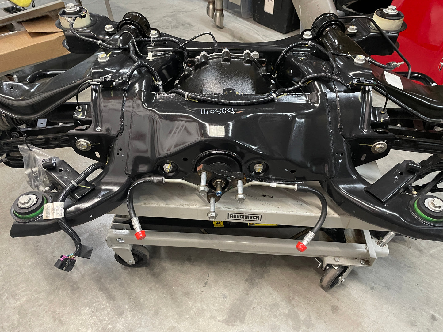 2013 Chevy Camaro ZL1 3.73 Complete Rear Axle Suspension Cradle K Member Subframe Differential OEM - Day's Parts Yard